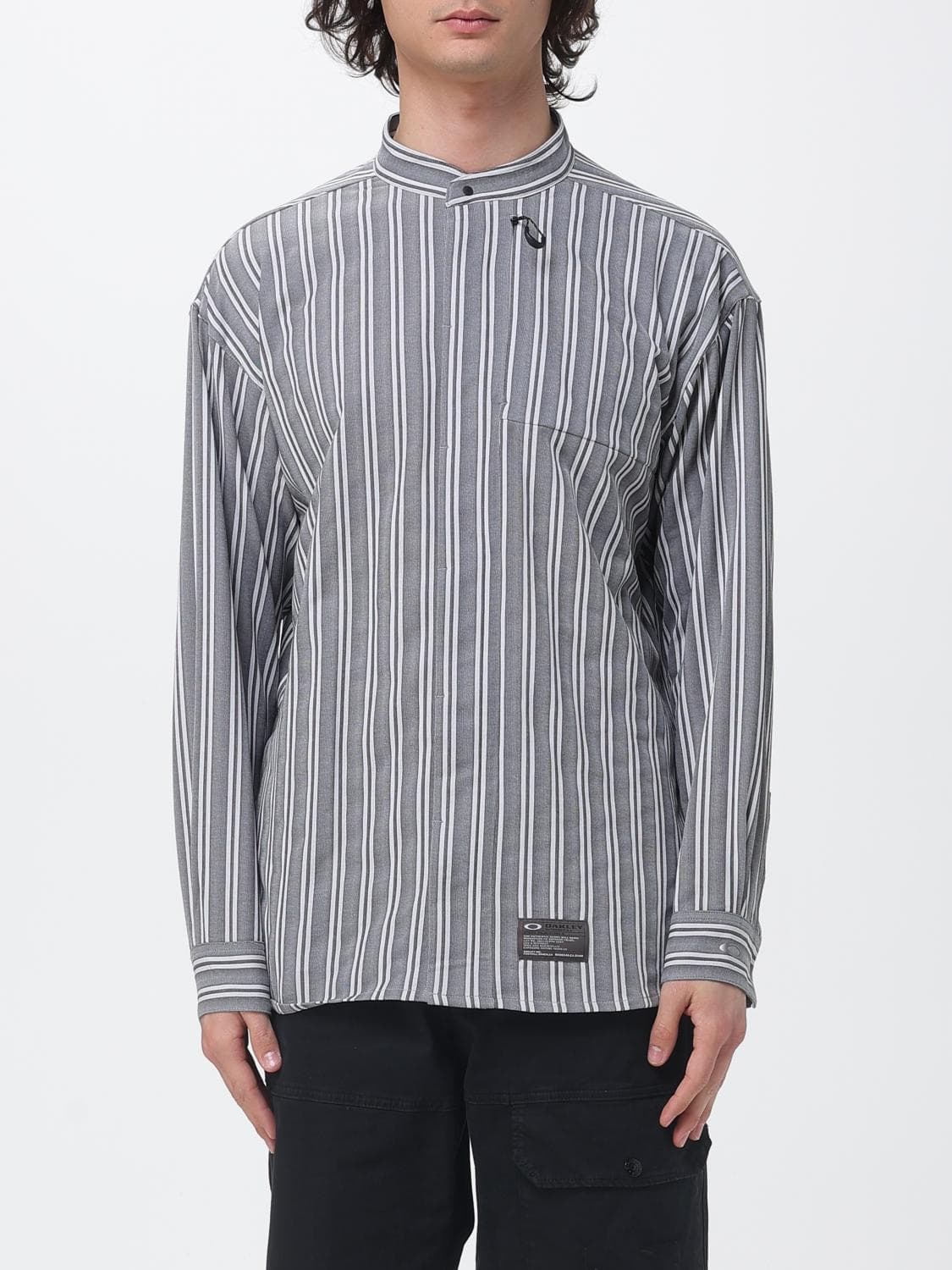 Oakley FGL Fuel LS Shirts 6.0 Striped Polyester Shirt