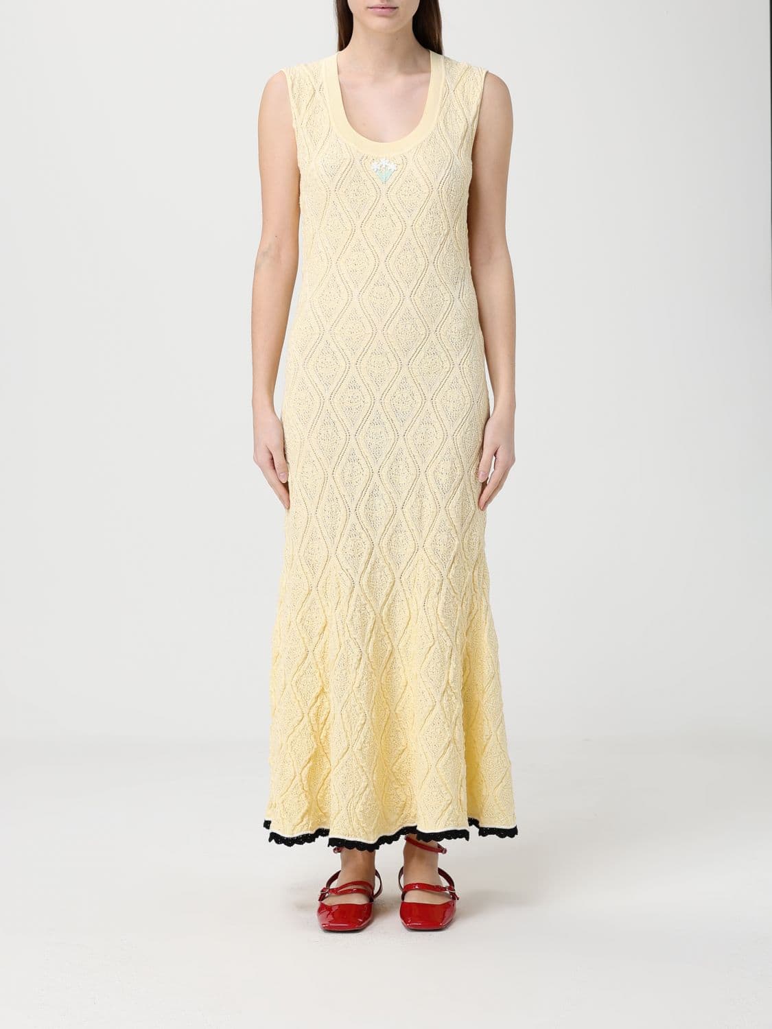 Self-Portrait Knit Midi Dress