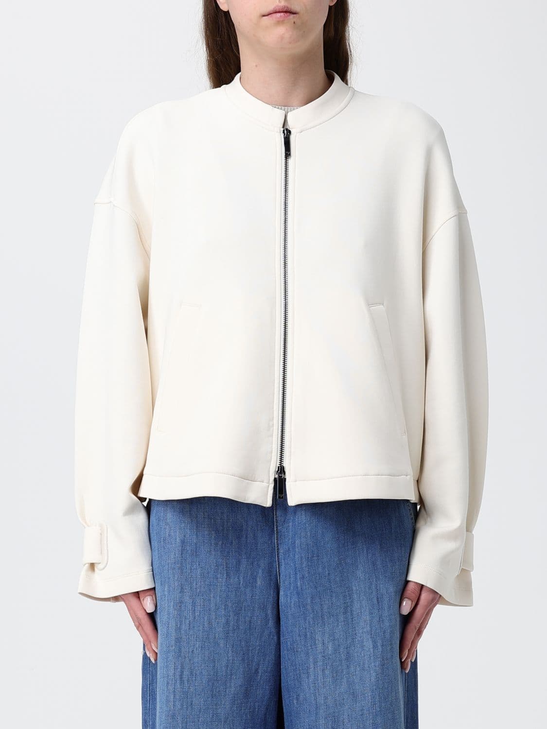 Emporio Armani Cotton Blend Jacket · 42