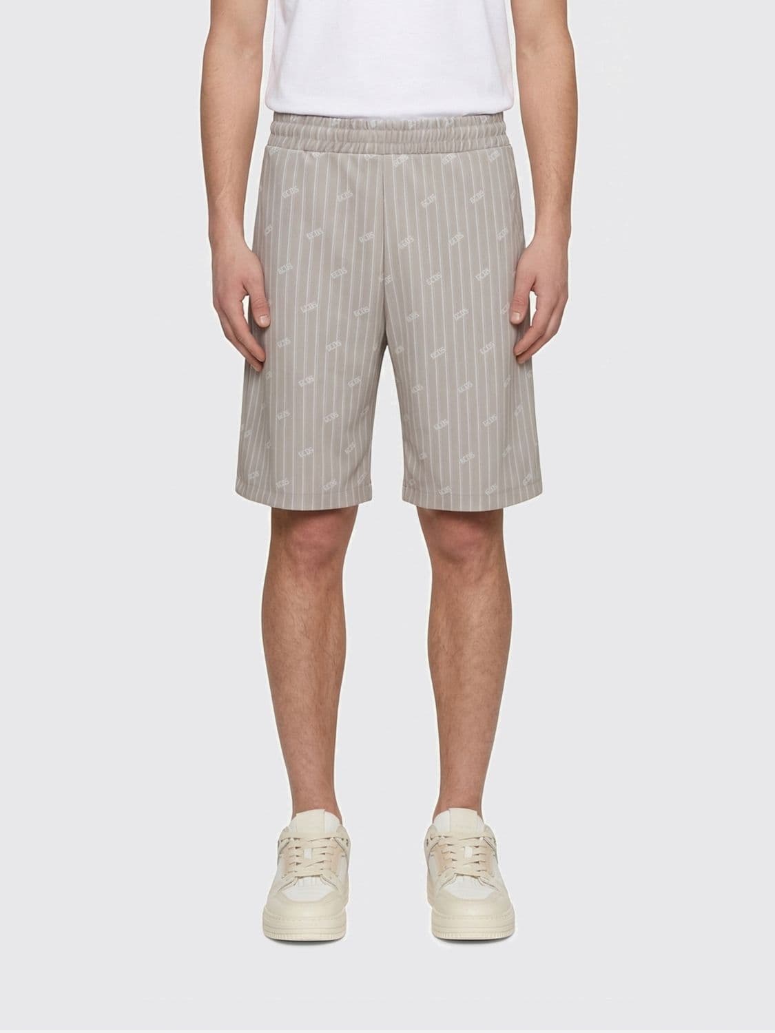Gcds Technical Fabric Shorts with Striped Logo