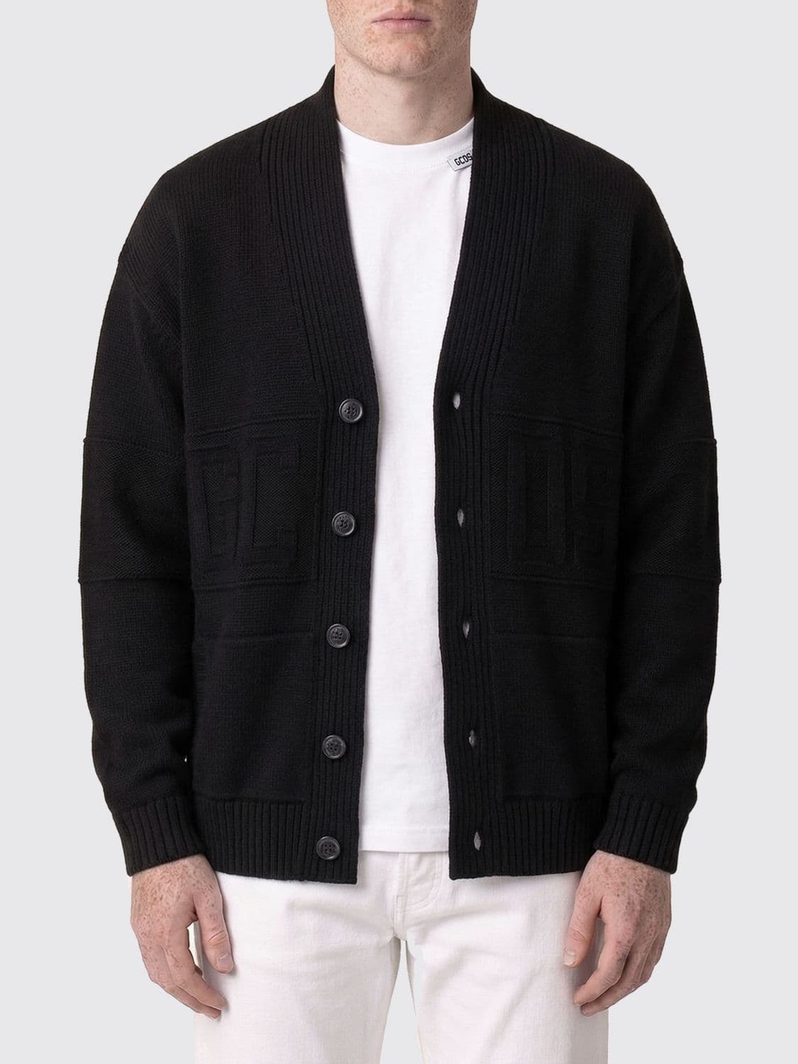 Gcds Cardigan In Recycled Wool