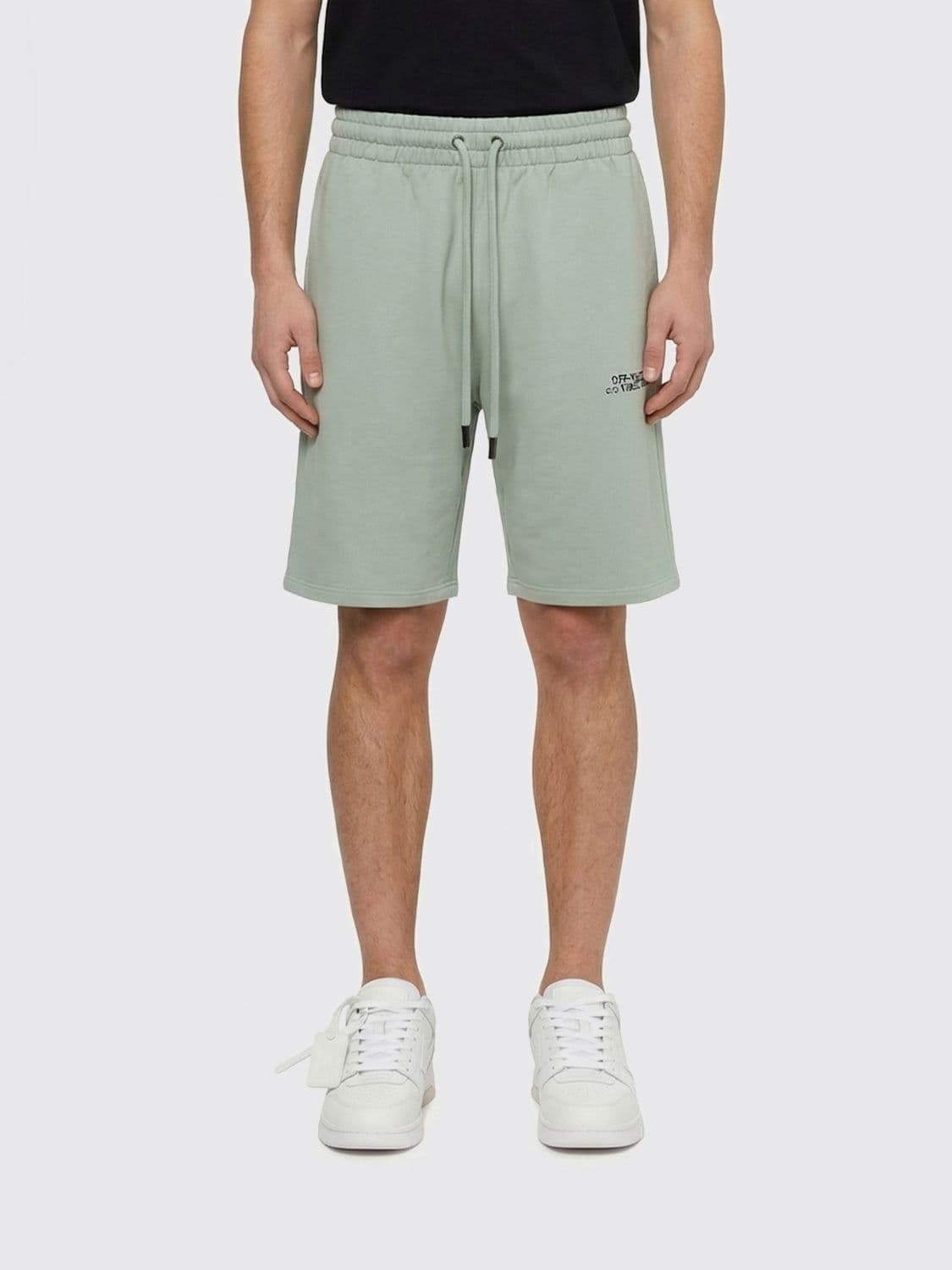 Off-White Jogging Shorts In Stretch Cotton · XL