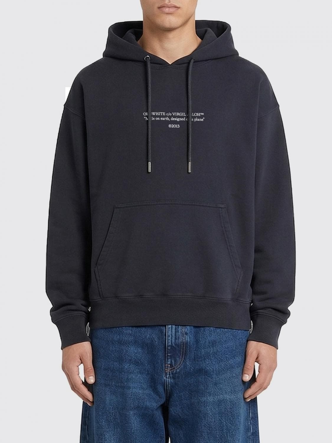 Off-White Cotton Sweatshirt