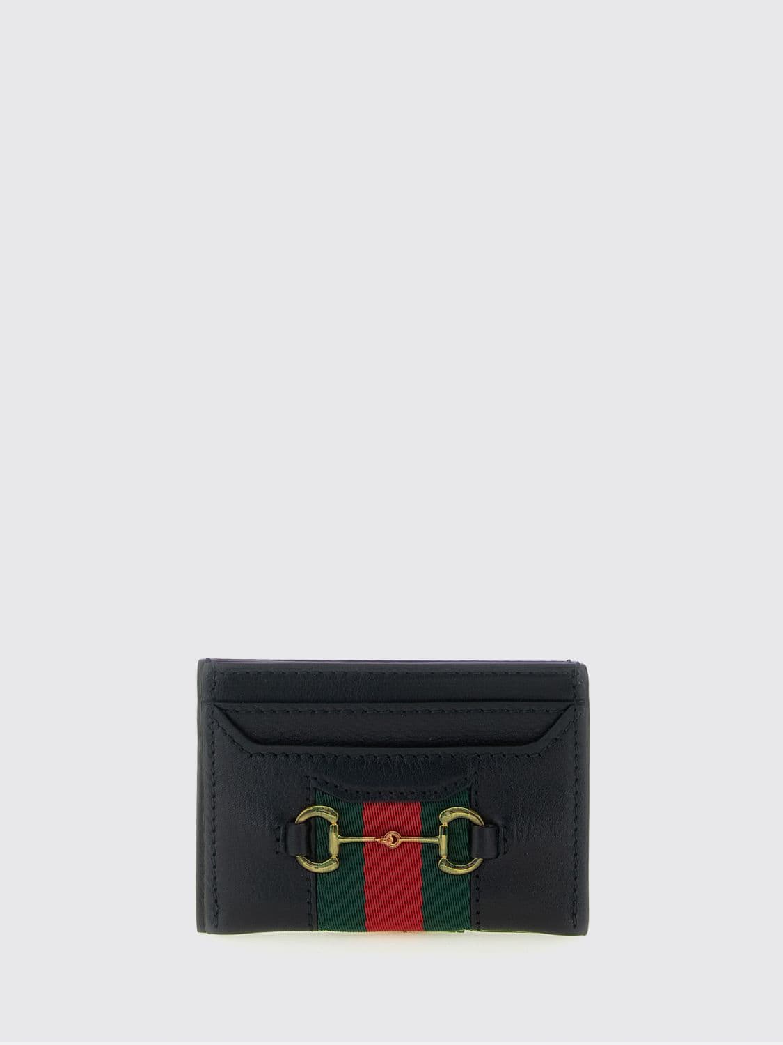 Gucci Web Horsebit Card Holder