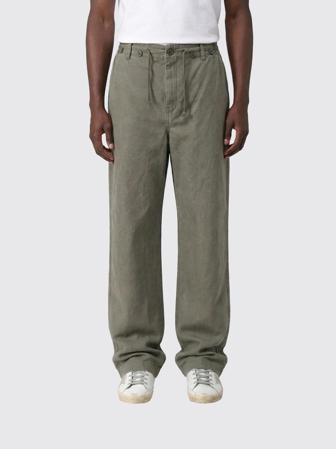 Golden Goose Wide Leg Cotton Denim Jeans