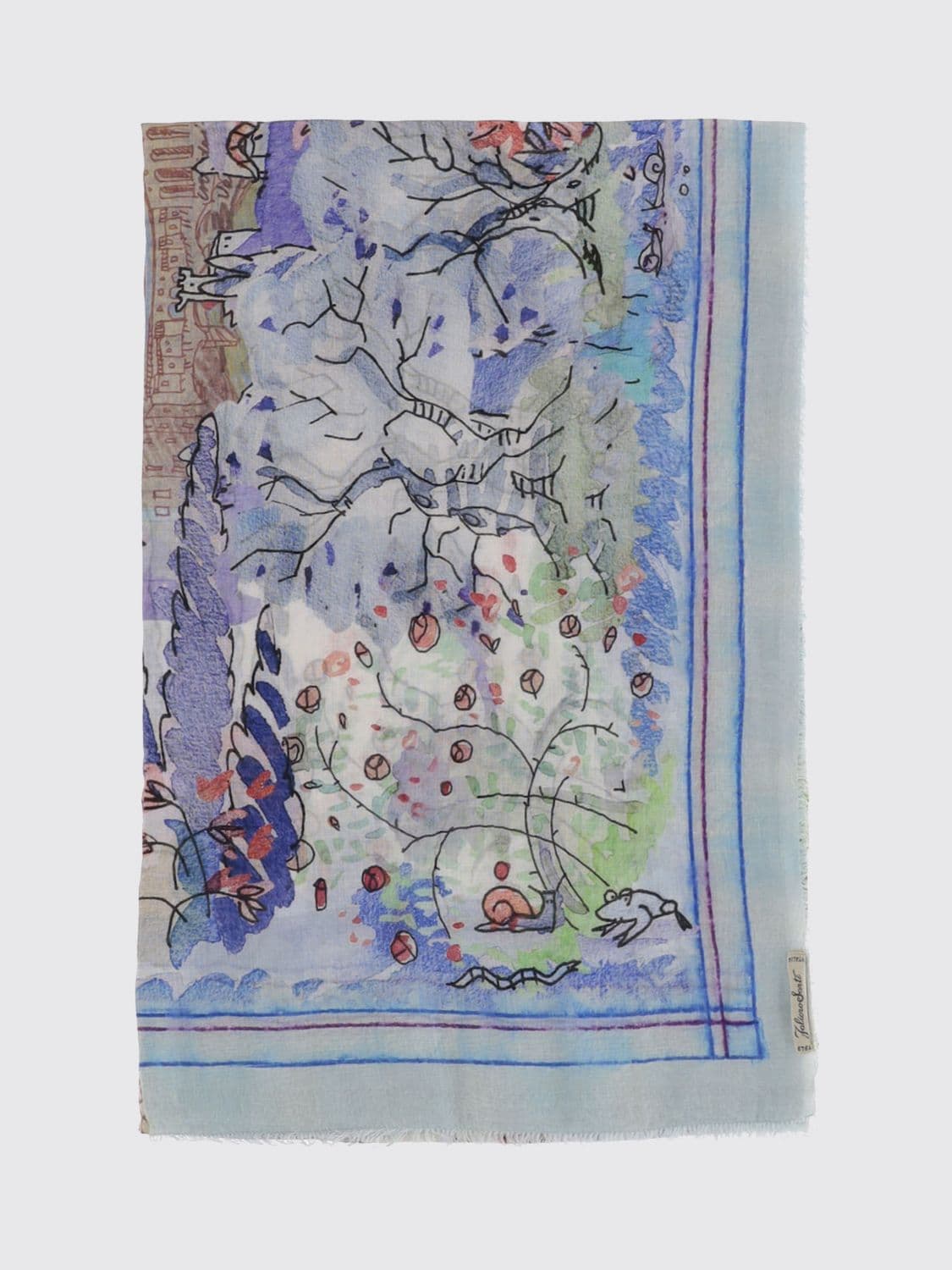Faliero Sarti Printed Modal Scarf