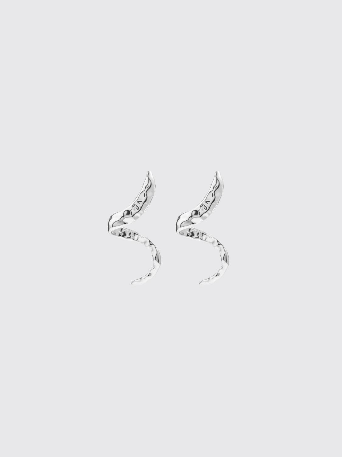 Federica Tosi Snake Bronze Earrings · OS