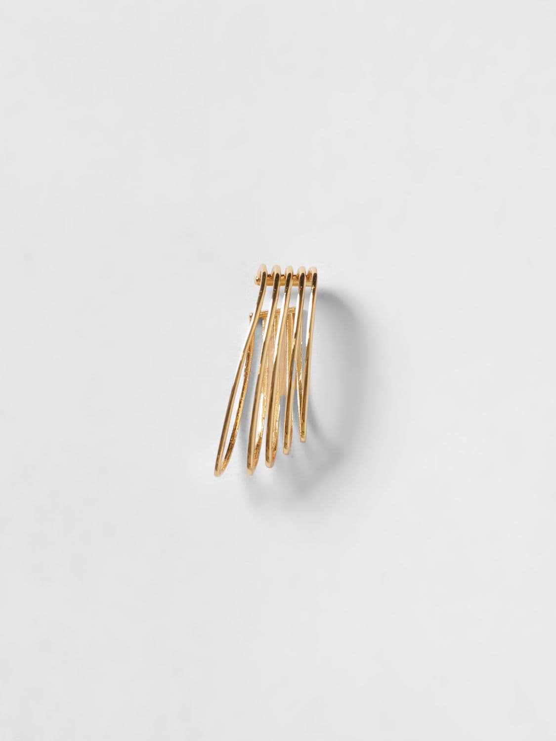 Federica Tosi La Cage Plated Brass Ear Cuff