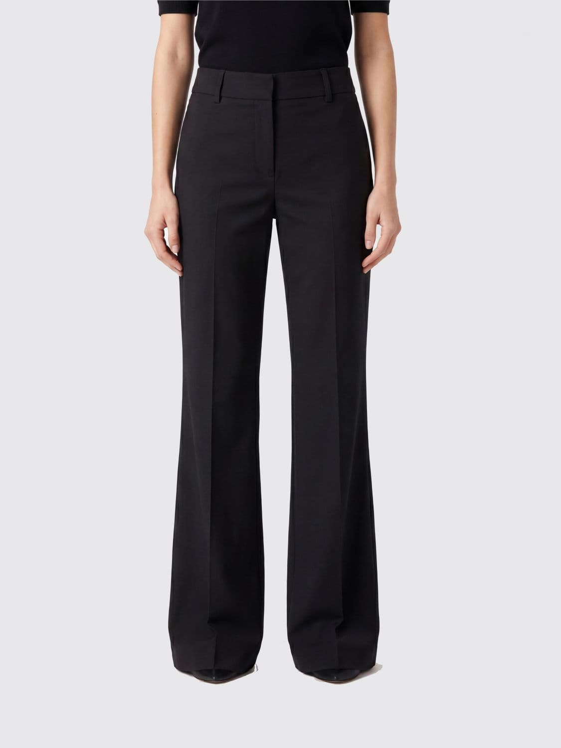 Federica Tosi Crêpe Flared Trousers