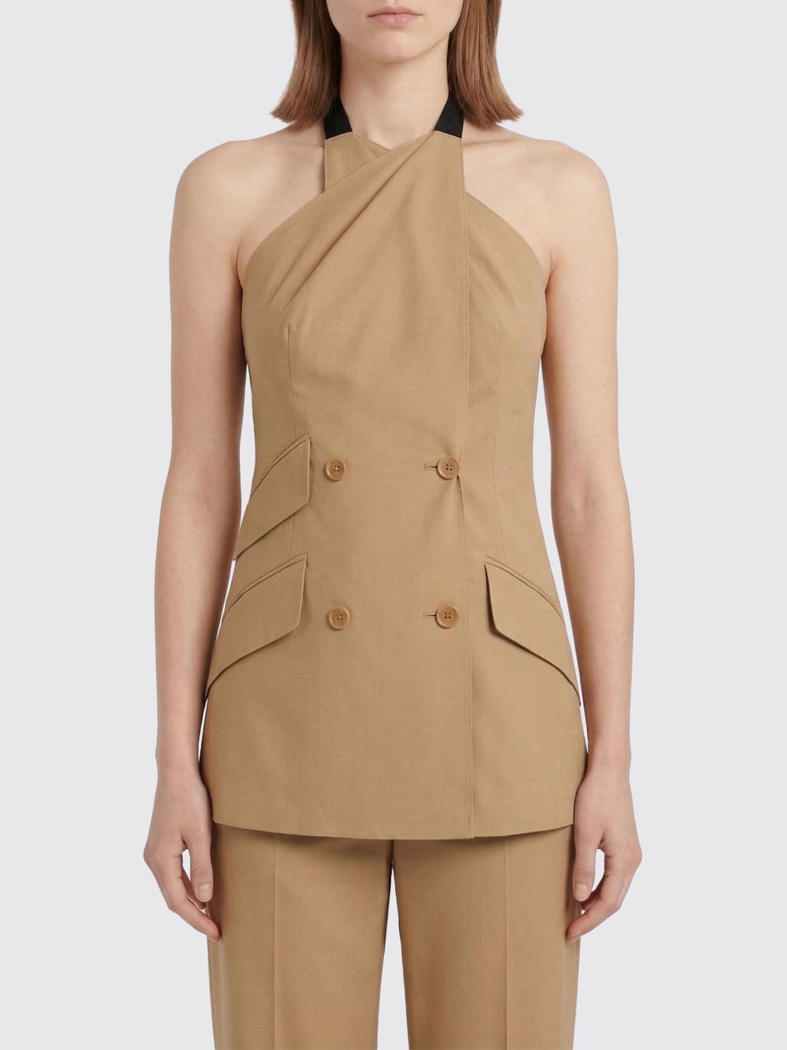 Max Mara Double-Breasted Vest