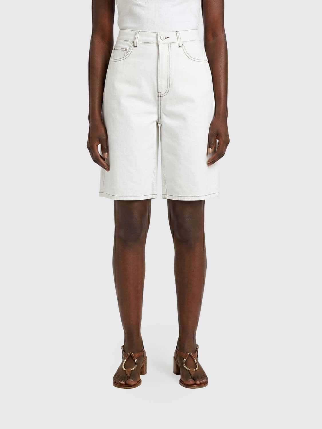 Herskind Cotton Denim Shorts