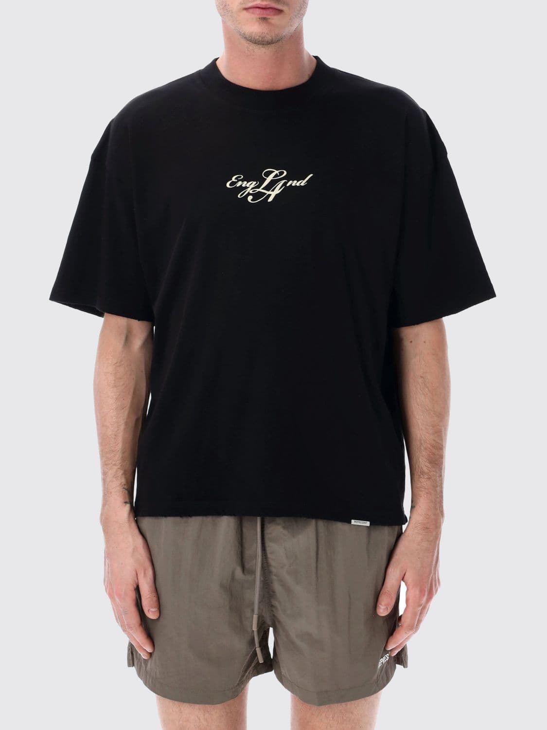 Represent Cotton T-Shirt with Logo
