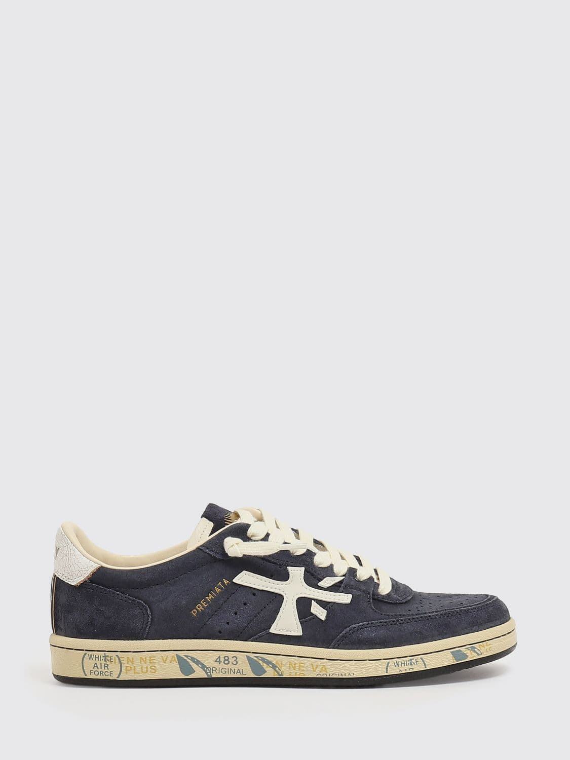 Premiata Clay Leather Sneakers