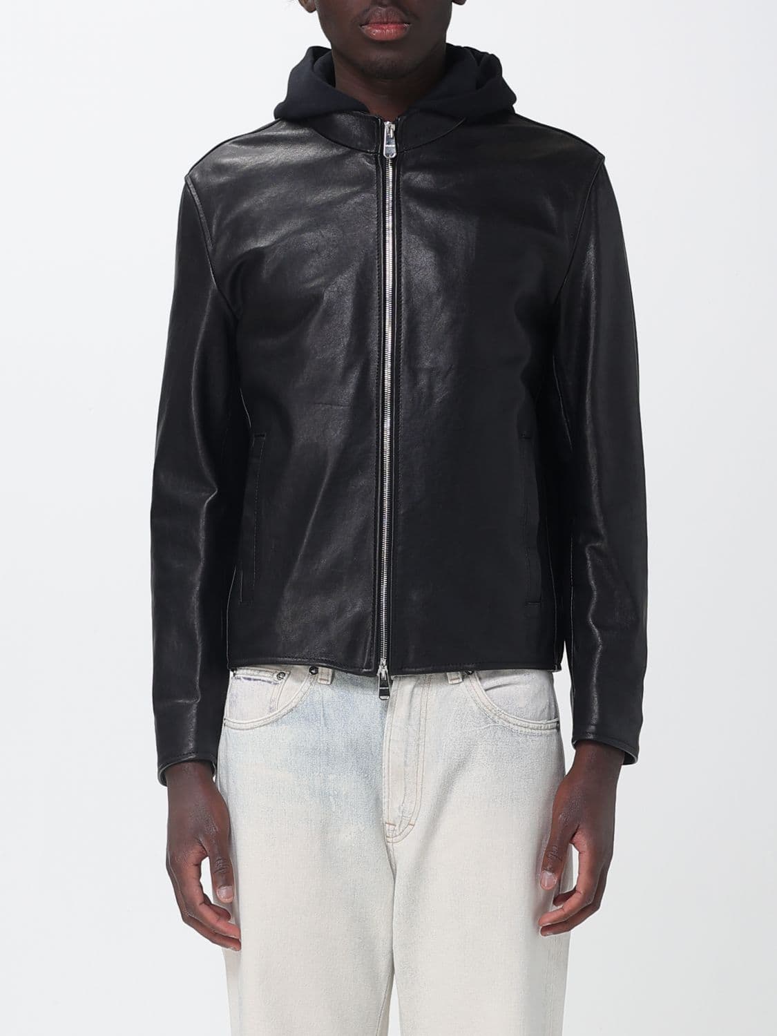 Dondup Lambskin Leather Jacket