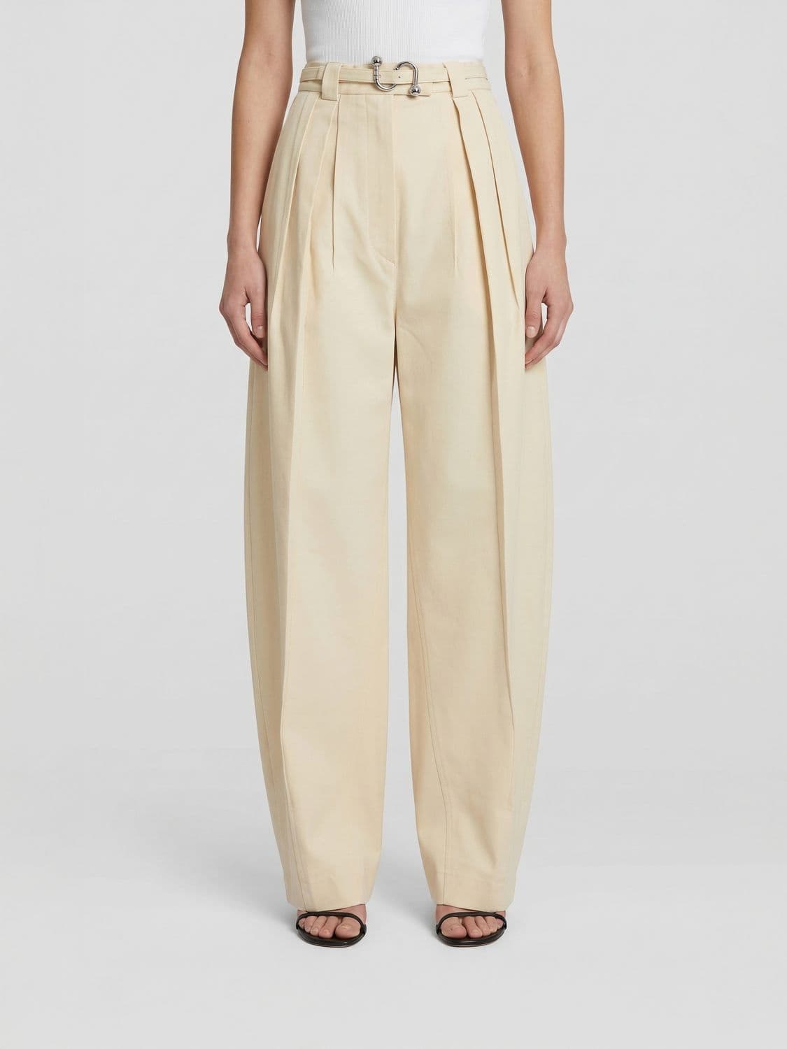 Sportmax Cotton Baggy Trousers