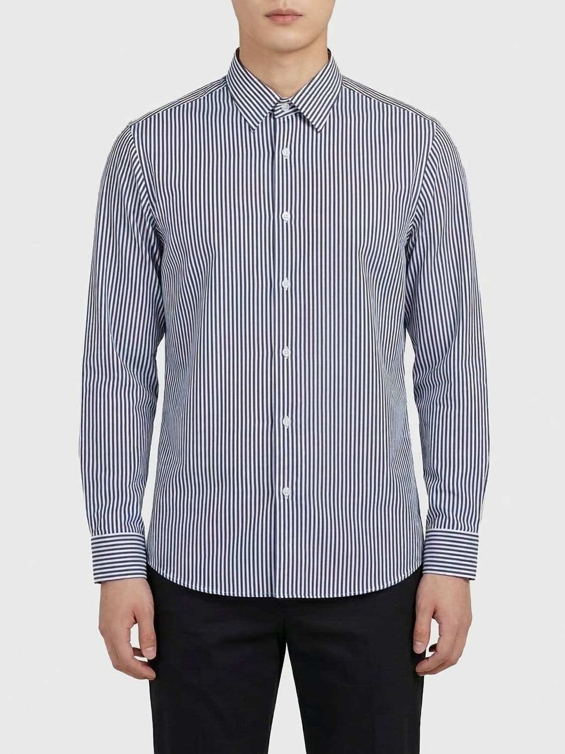 Tom Ford Striped Cotton And Silk Shirt