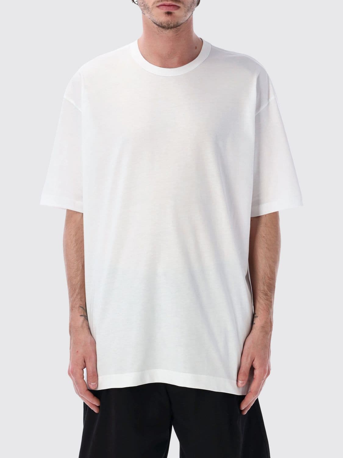 Comme Des Garçons Oversized Cotton T-shirt with Logo