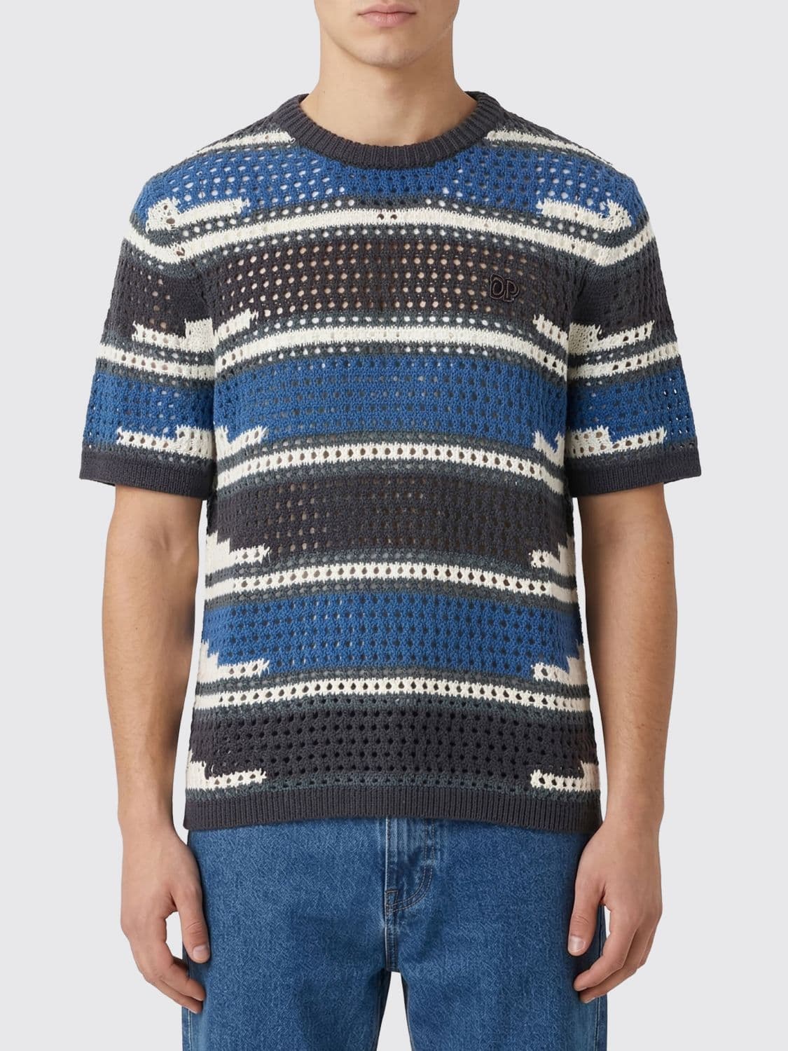 Daily Paper Crochet Crew Neck Sweater
