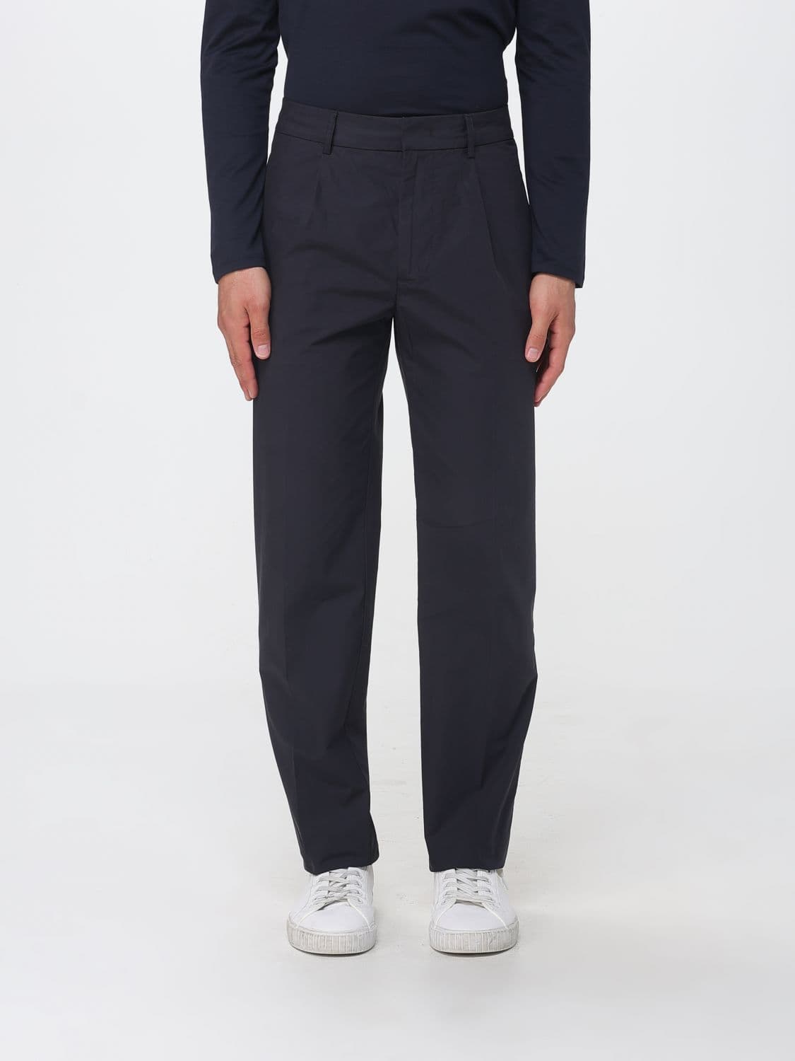 Emporio Armani Slim Fit Cotton Pants