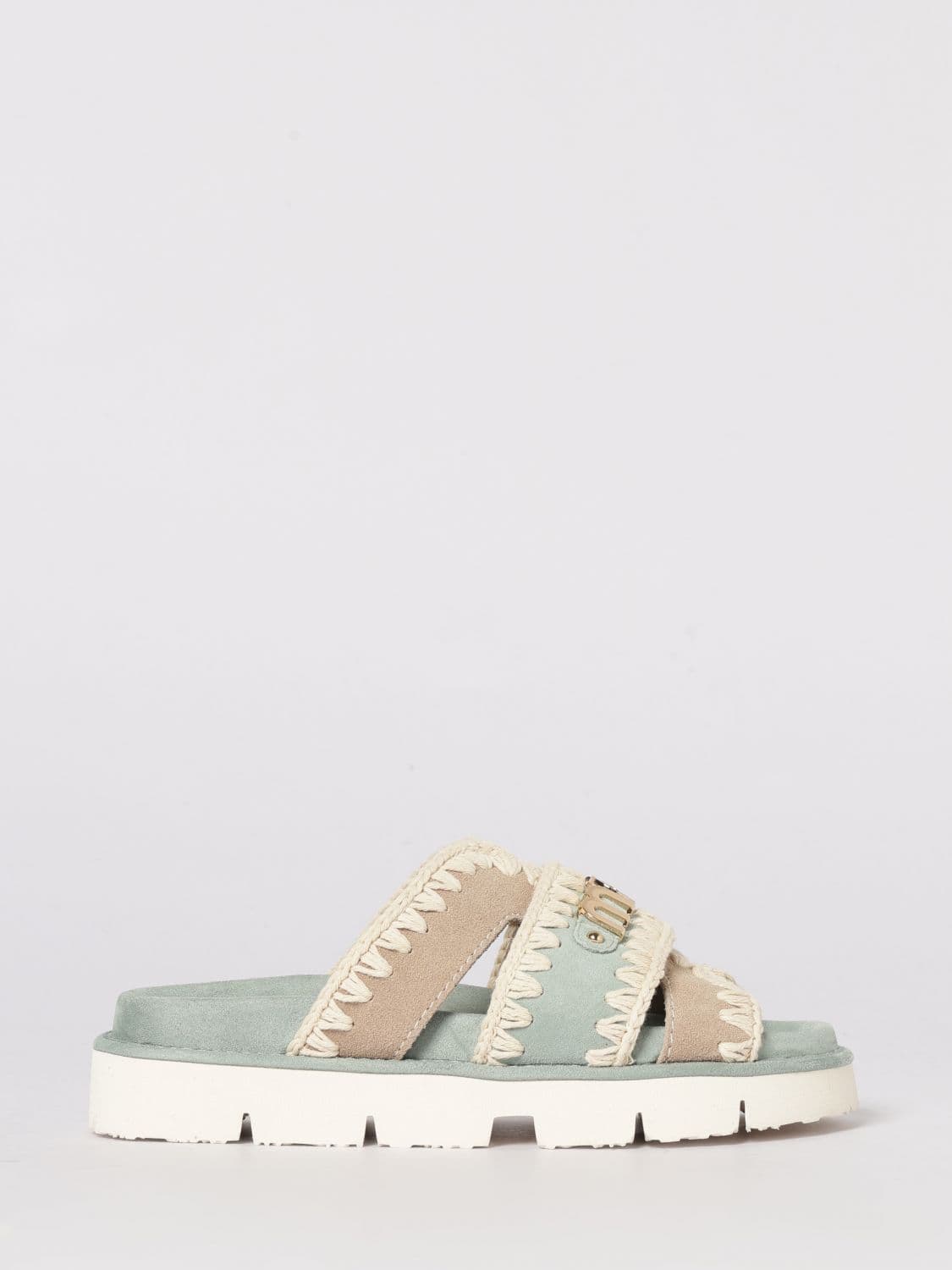 Mou Bio Suede Sandal