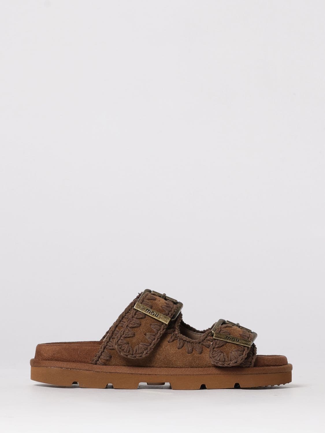 Mou Low Bio Suede Sandal