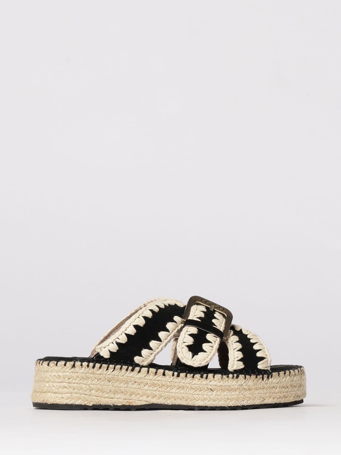 Mou Jute Suede Sandal