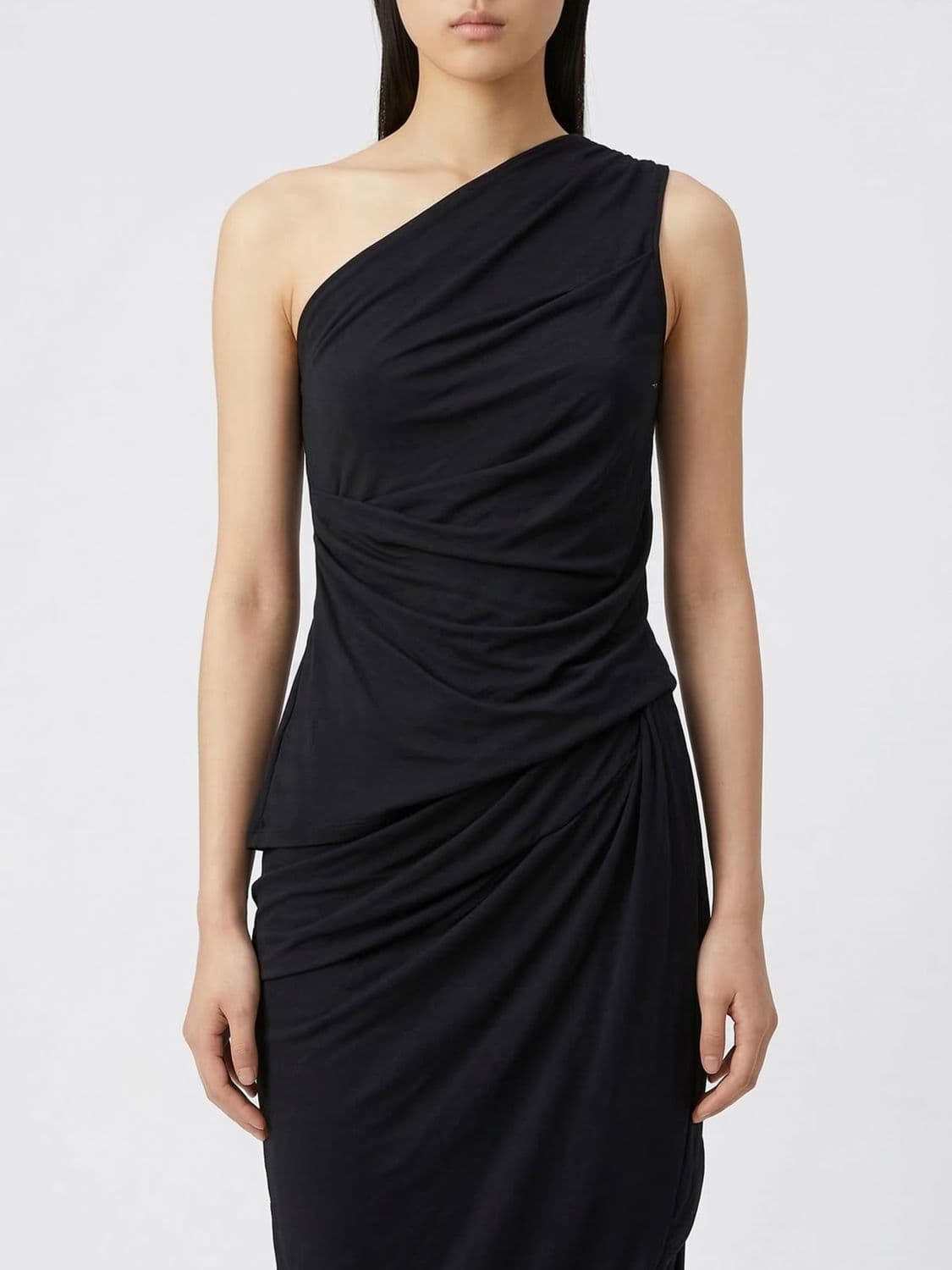 Entire Studios Stretch Cotton One-Shoulder Top