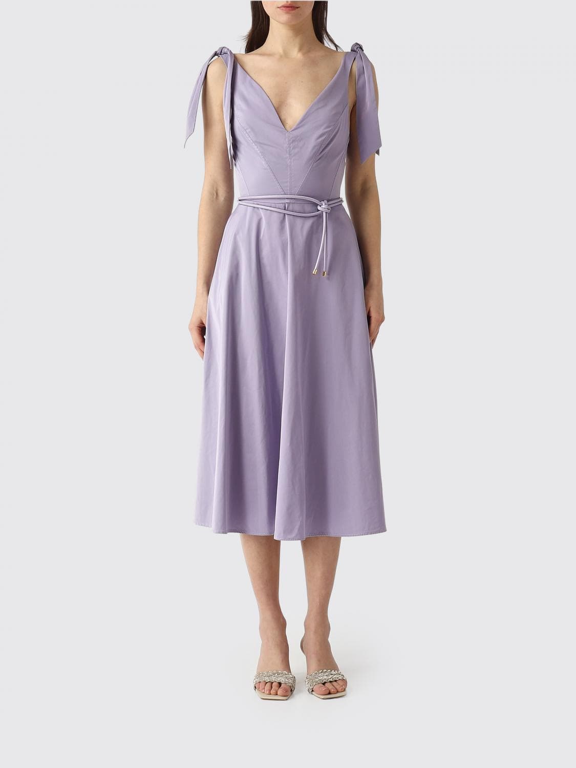 Elisabetta Franchi Sail Fabric Dress · 46