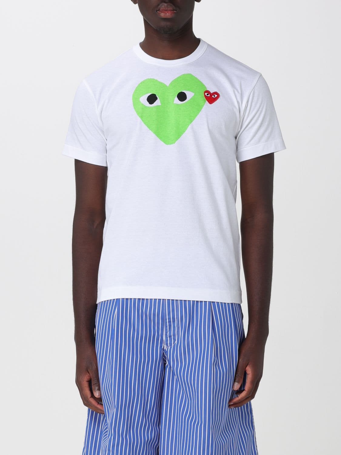 Comme Des Garçons Play Printed Cotton T-shirt