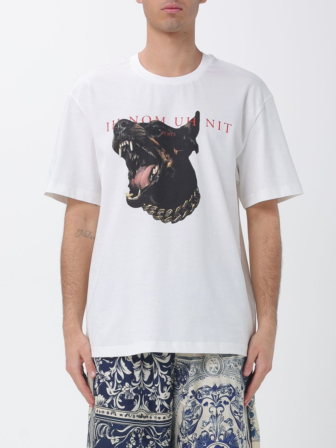 Ih Nom Uh Nit Printed Cotton T-shirt