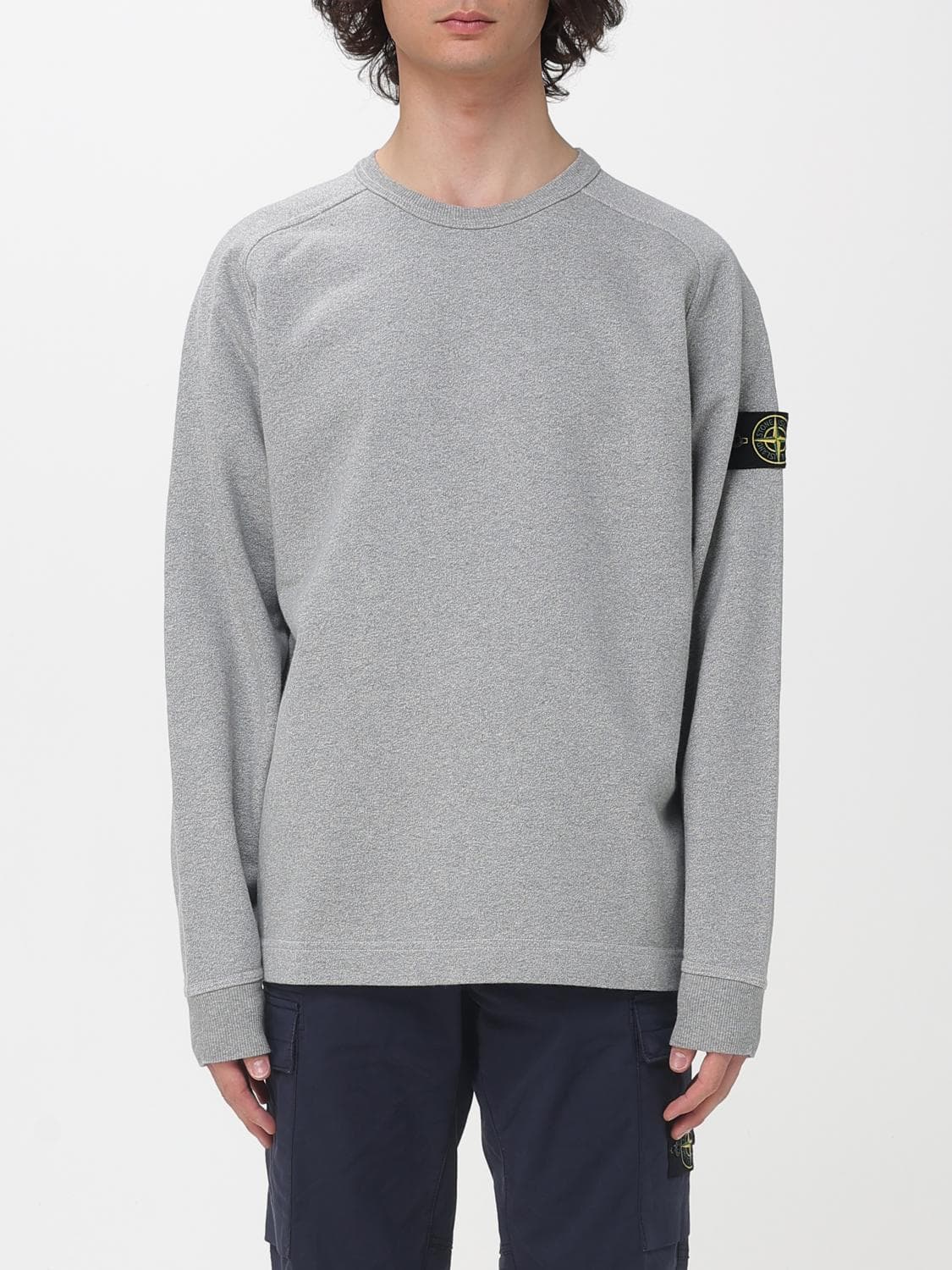 Stone Island Cotton Crewneck Sweatshirt