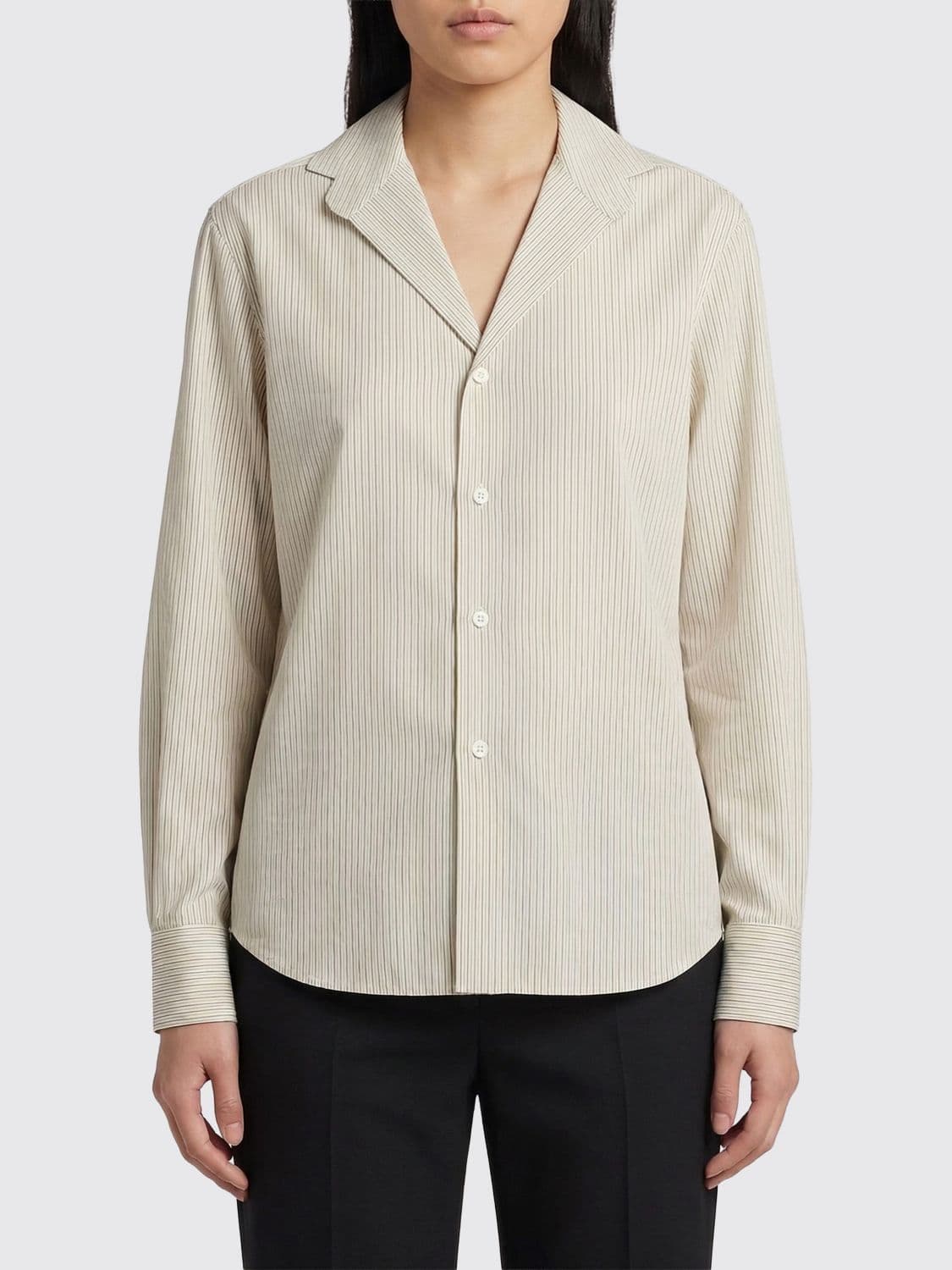 Mm6 Maison Margiela Striped Cotton Shirt