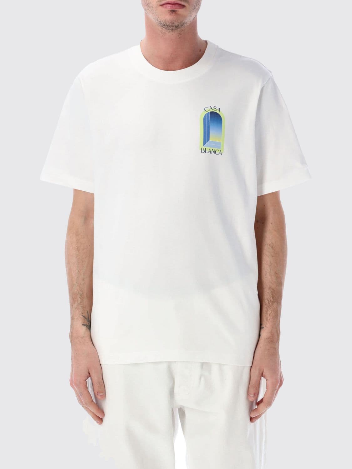 Casablanca Organic Cotton Logo T-Shirt