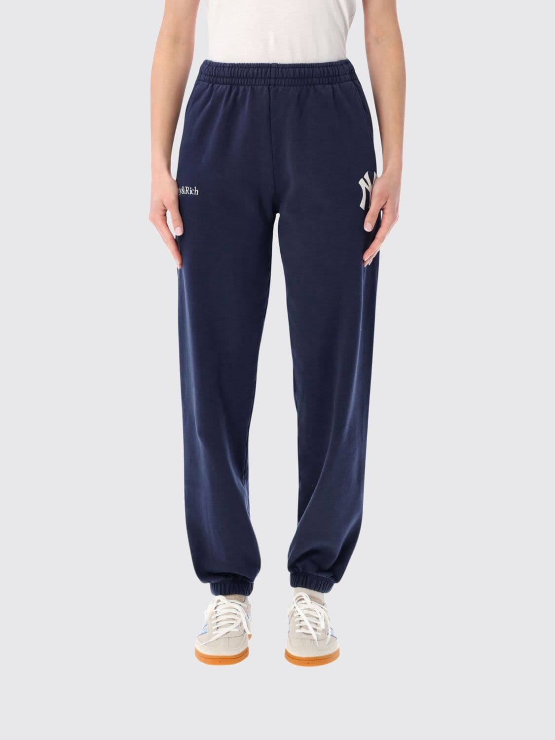 Sporty & Rich Cotton Jogging Pants