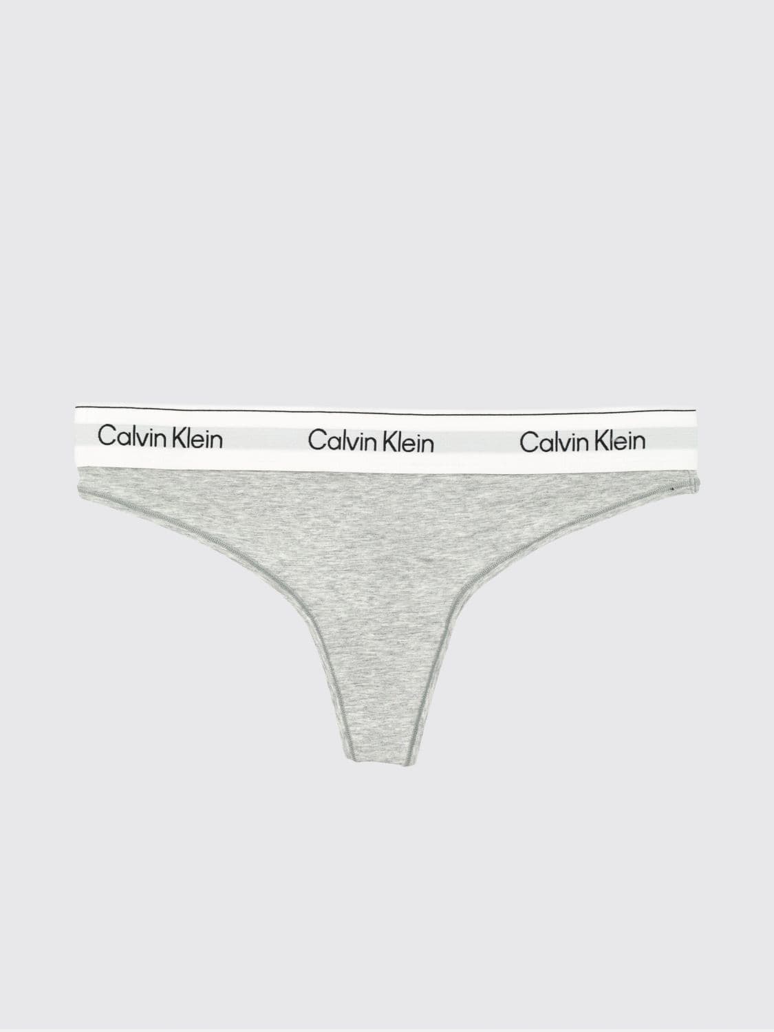 Calvin Klein Cotton Blend Logo Thong