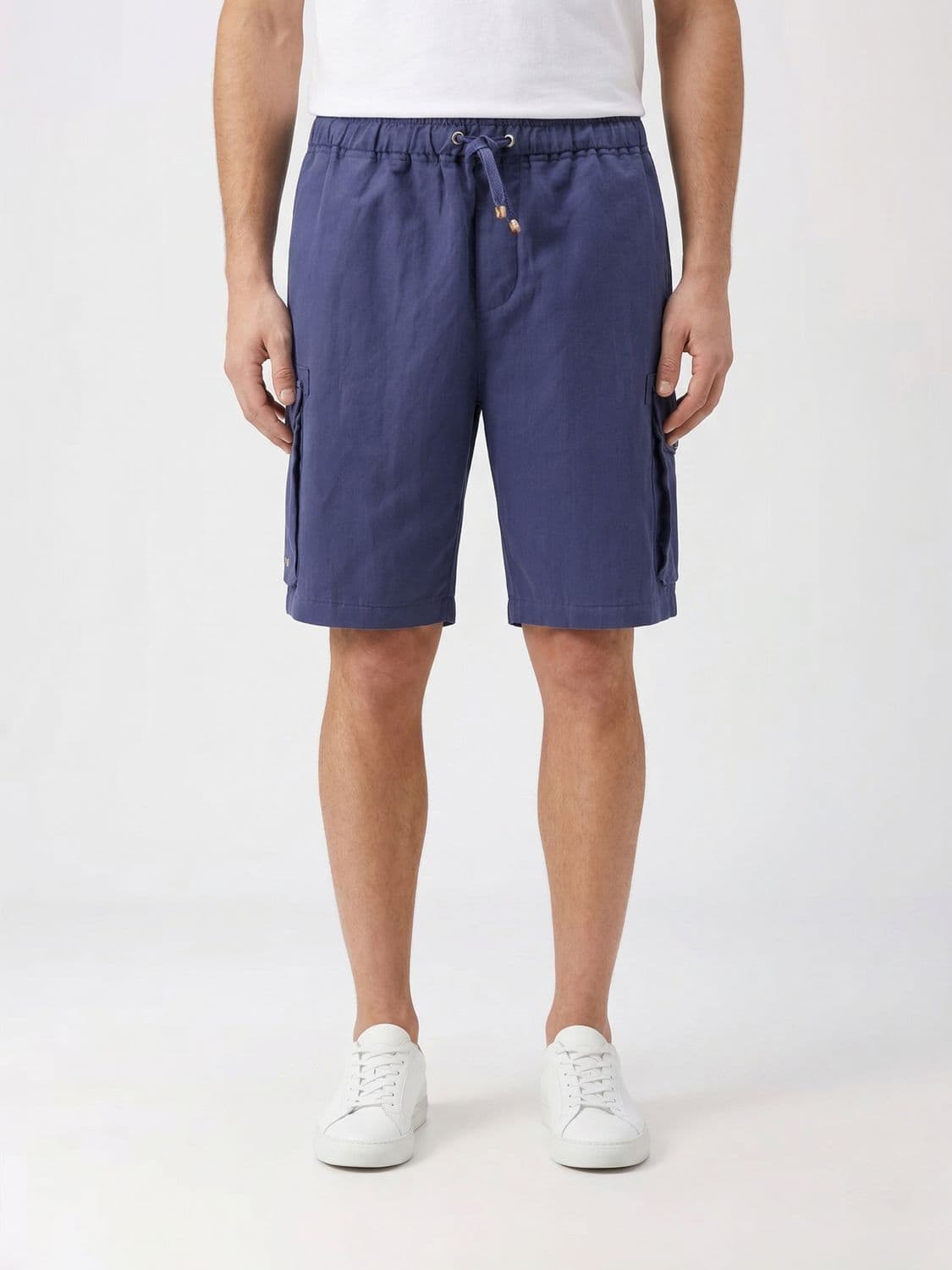 Brunello Cucinelli Linen and Cotton Shorts
