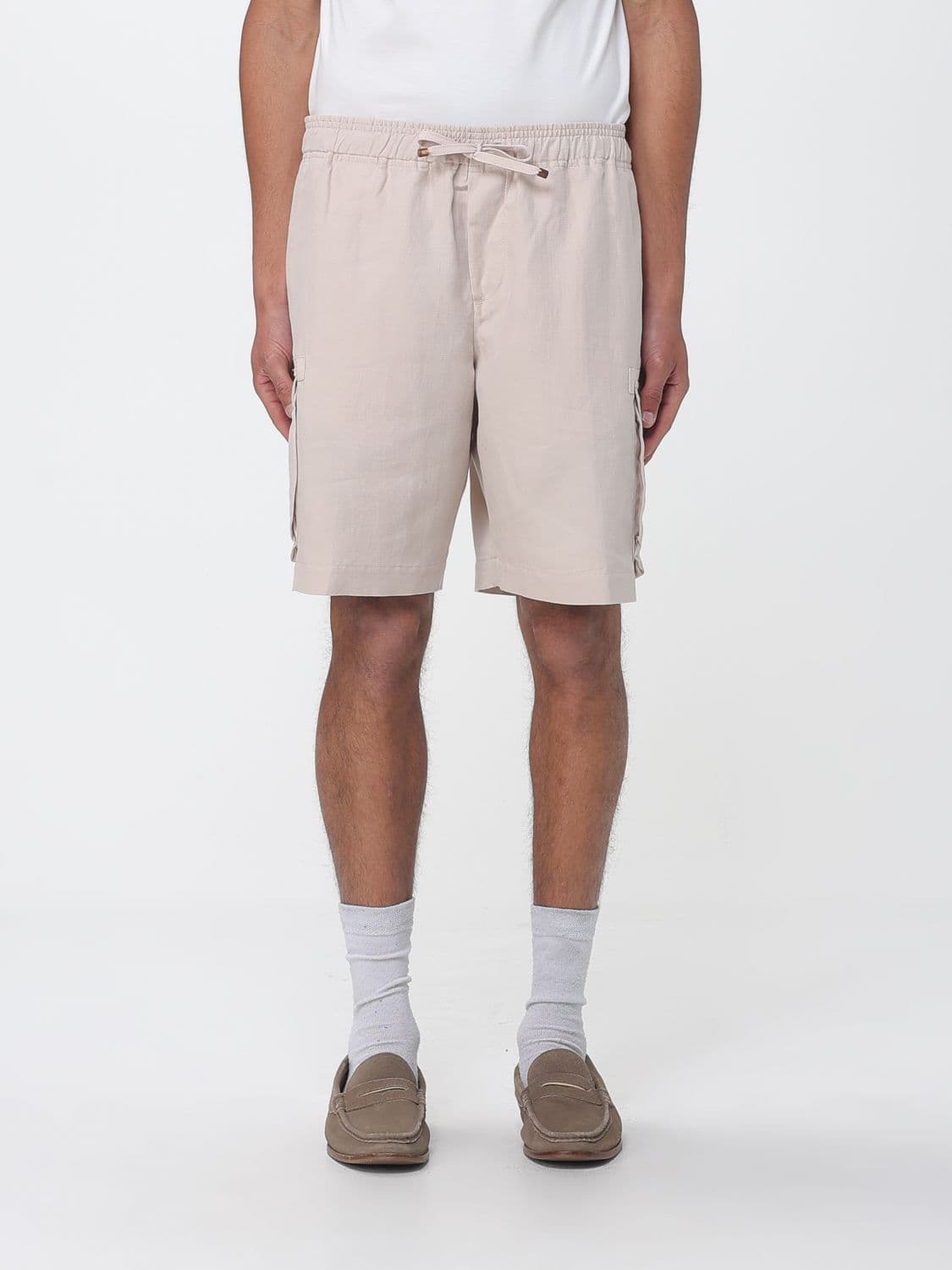 Brunello Cucinelli Linen and Cotton Shorts · 50