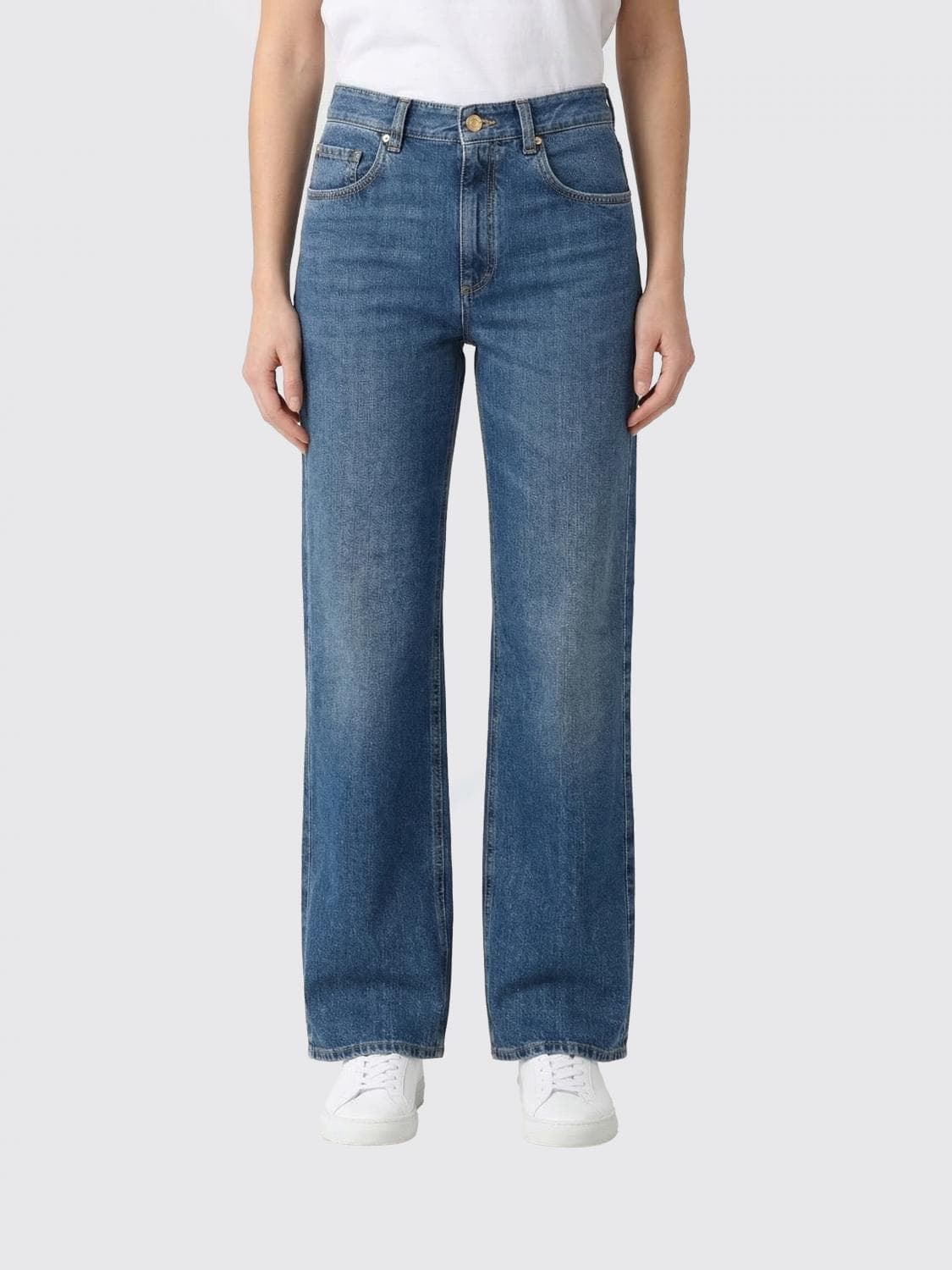 Brunello Cucinelli Cotton Denim Flared Jeans