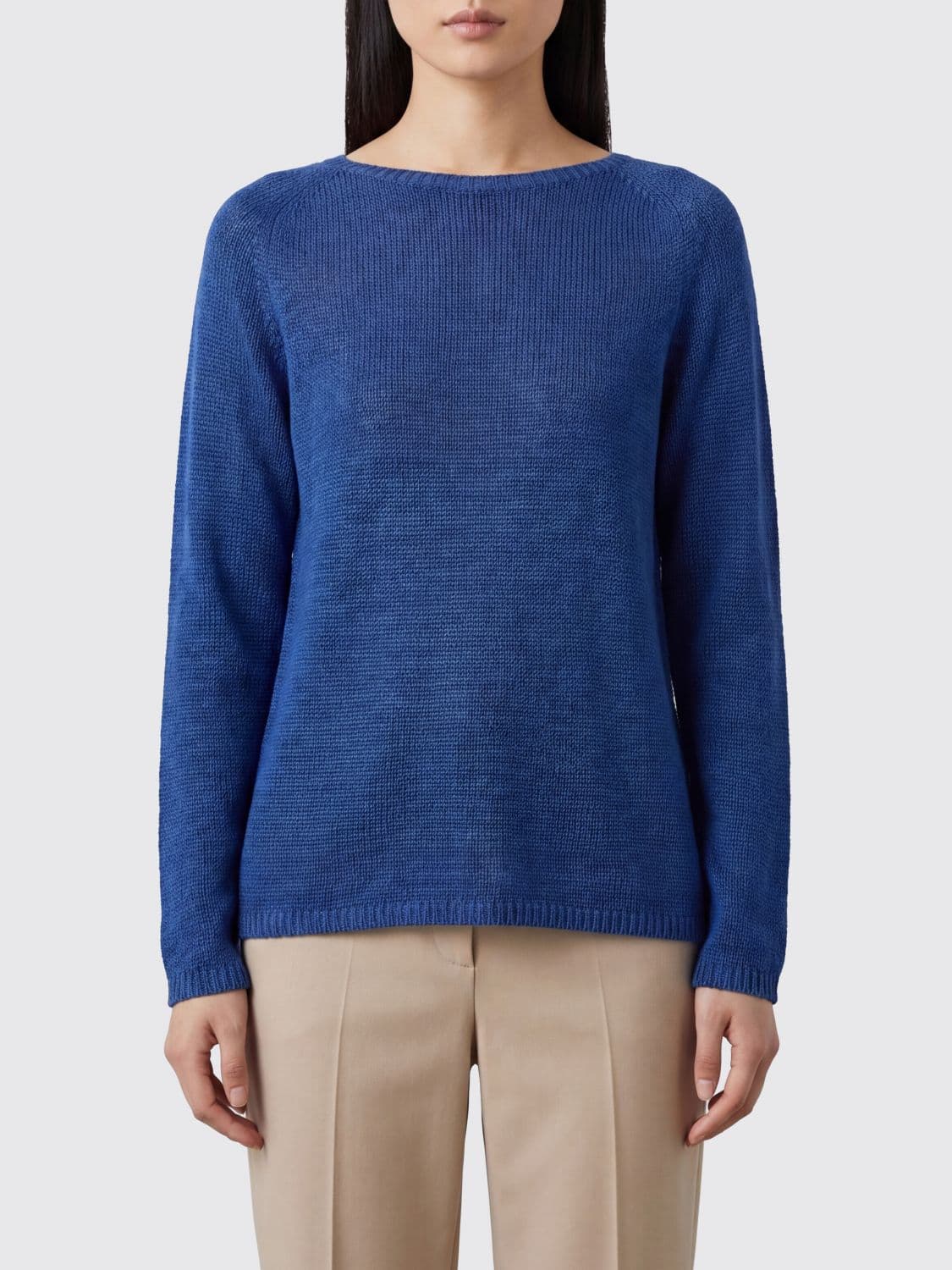 's Max Mara Linen Knit Top · S