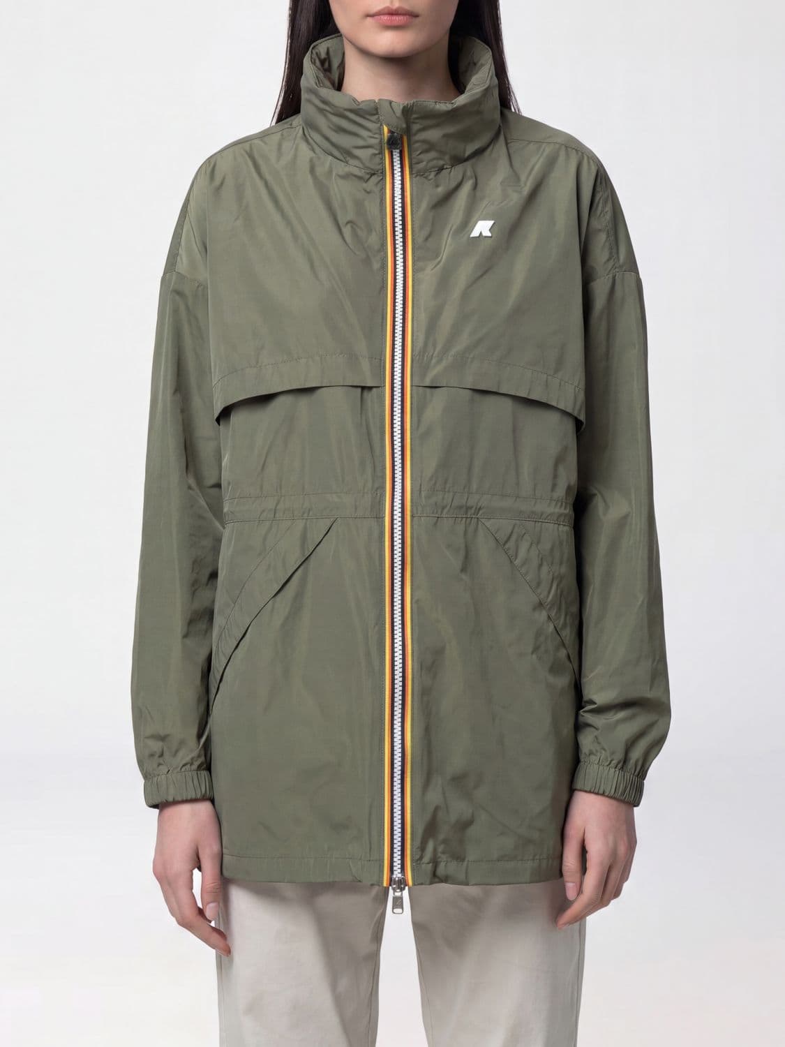 K-Way Jacket Woman color Green