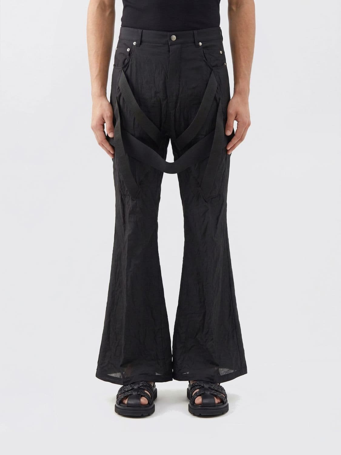 Rick Owens Flared Denim Jeans