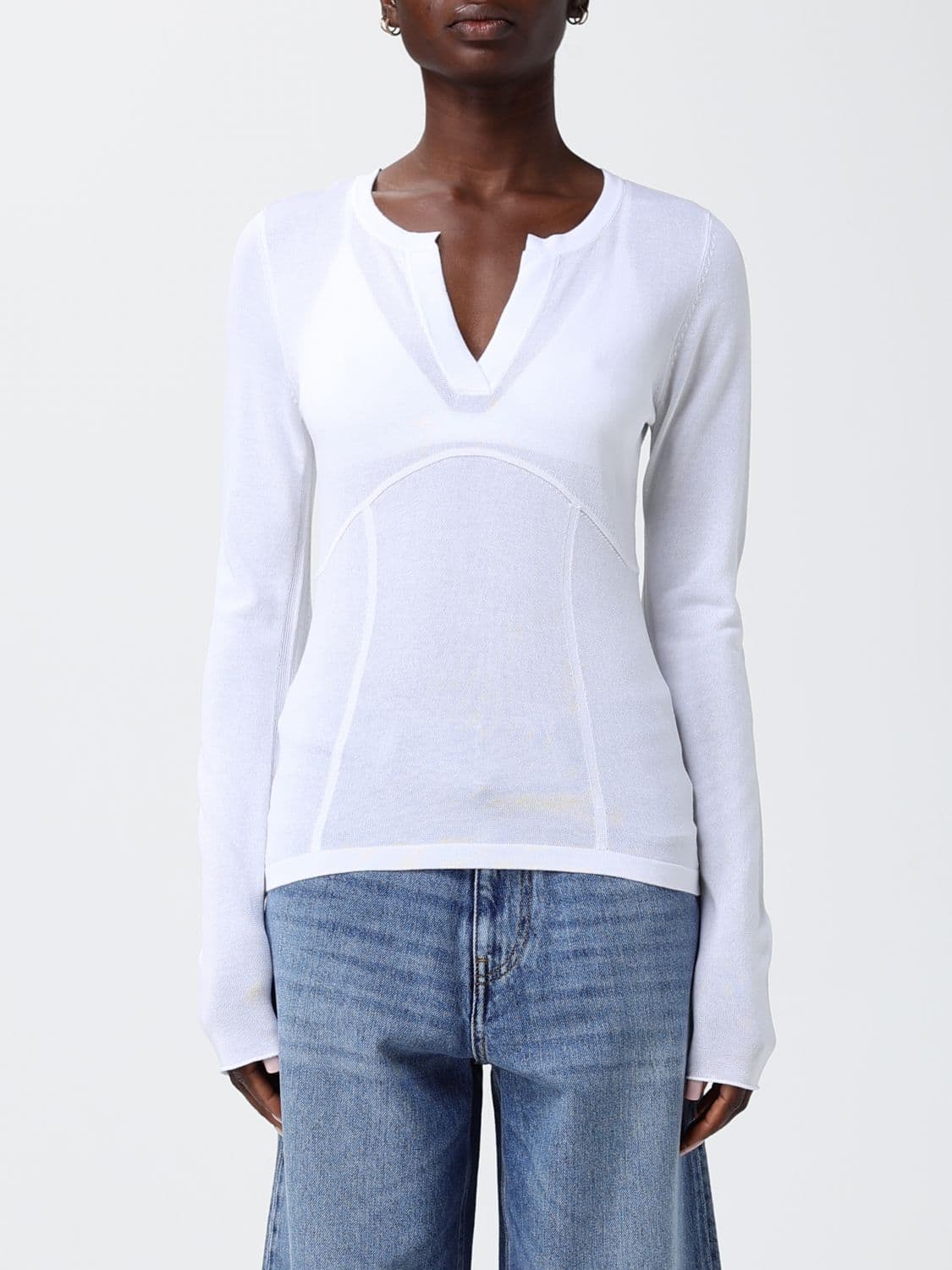 Pinko Viscose Knit Top