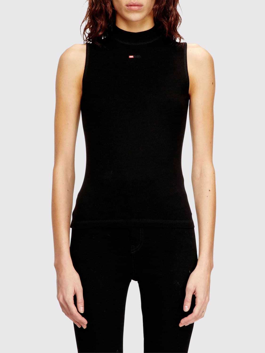 Diesel Jersey Sleeveless Top