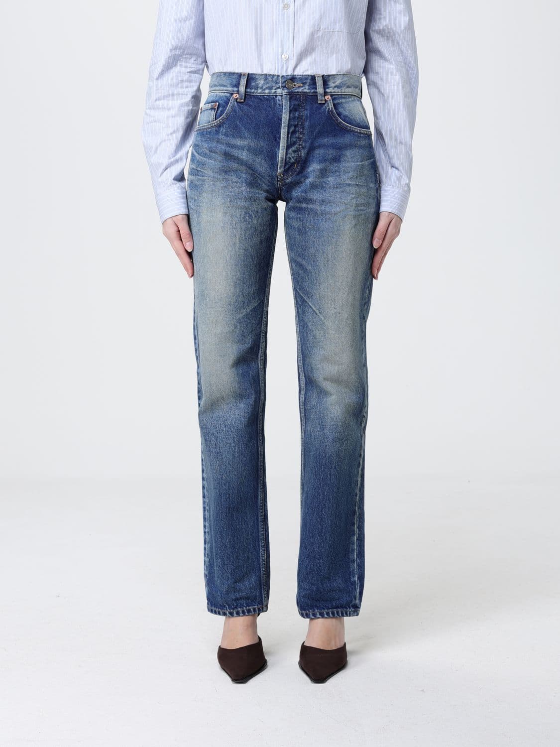 Saint Laurent Slim Fit Denim Jeans