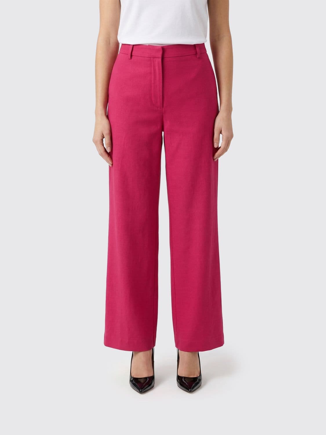 Dries Van Noten Cotton Blend Trousers