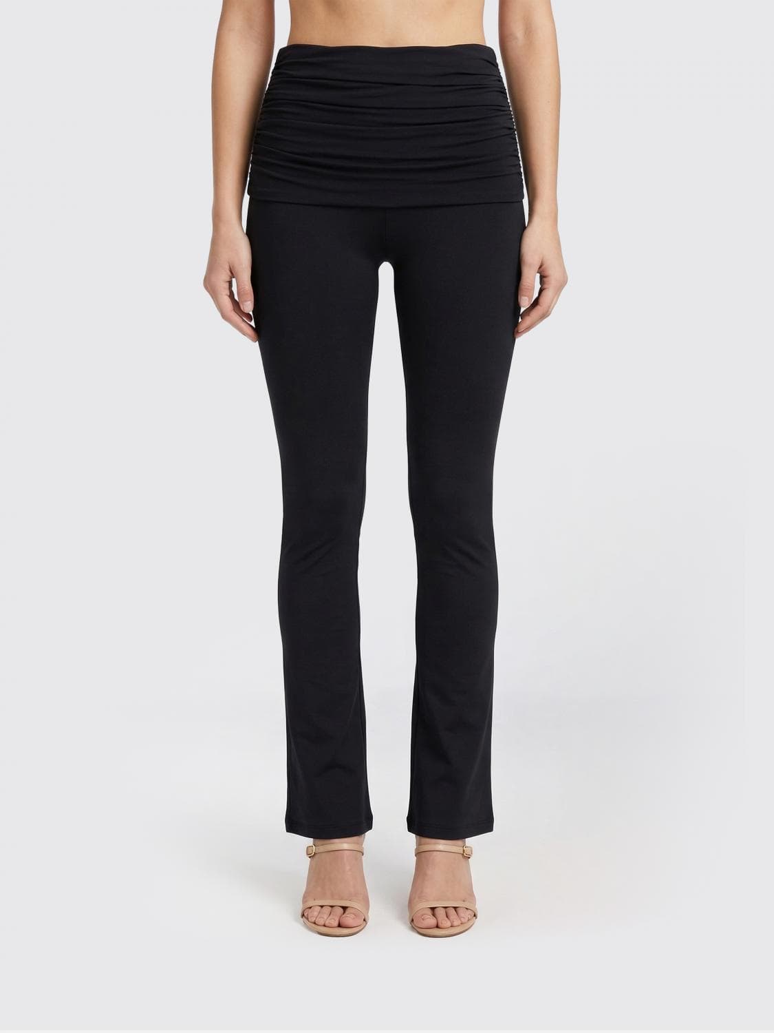 The Andamane Skinny Fit Stretch Jersey Trousers