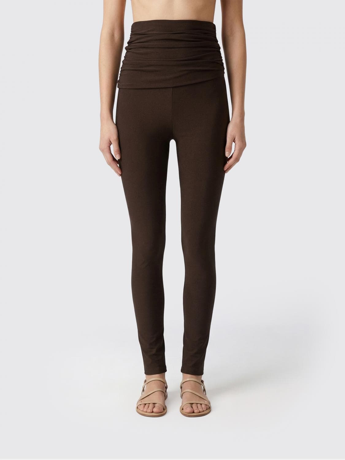 The Andamane Skinny Fit Stretch Jersey Trousers