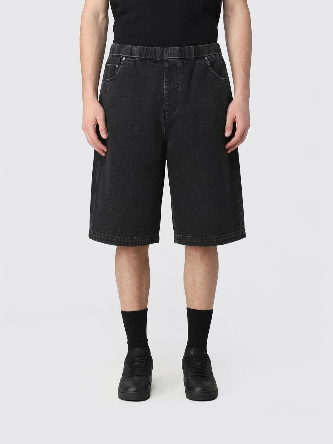 Entire Studios Cotton Denim Shorts