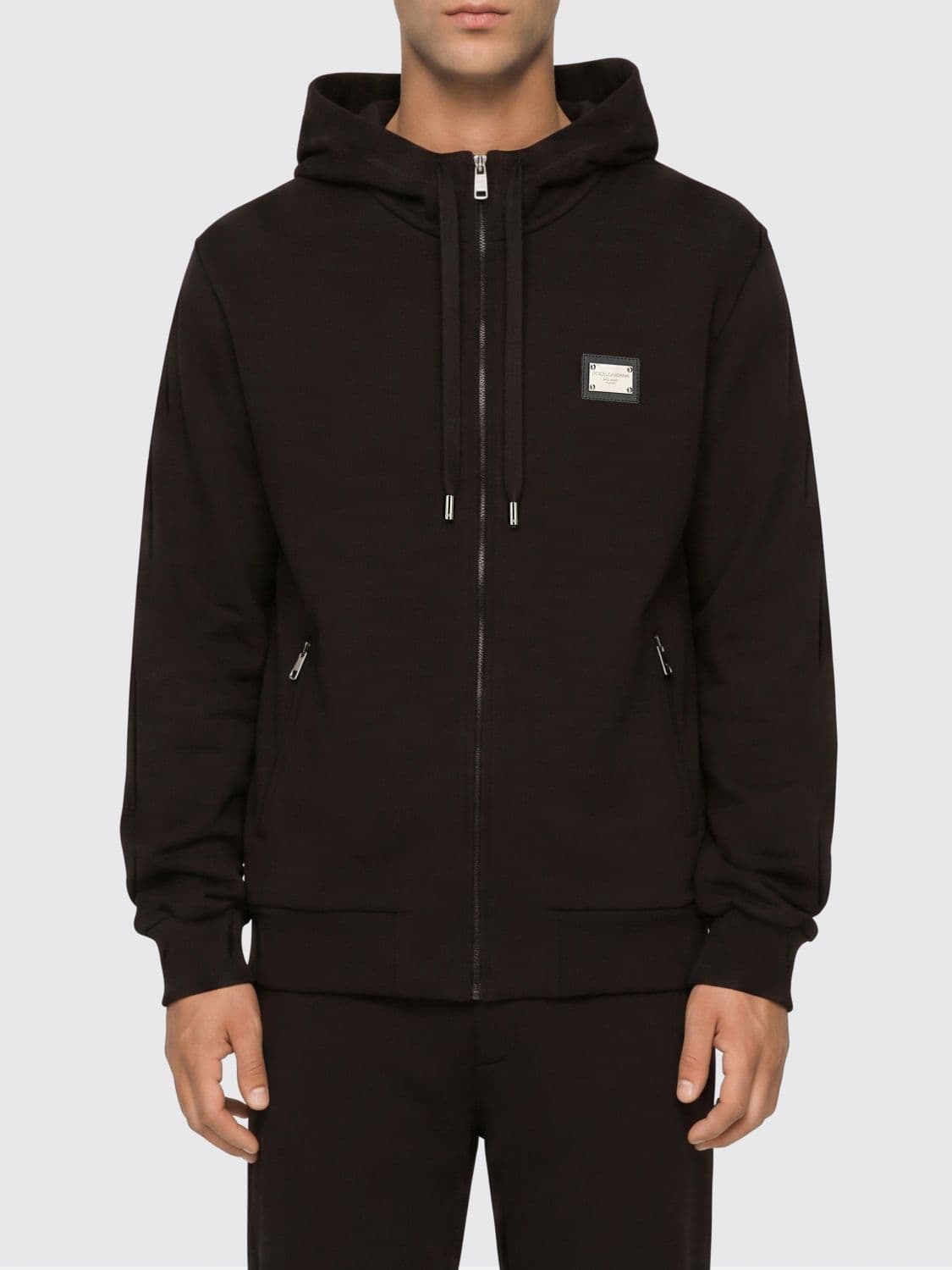 Dolce & Gabbana Cotton Sweatshirt with Logo