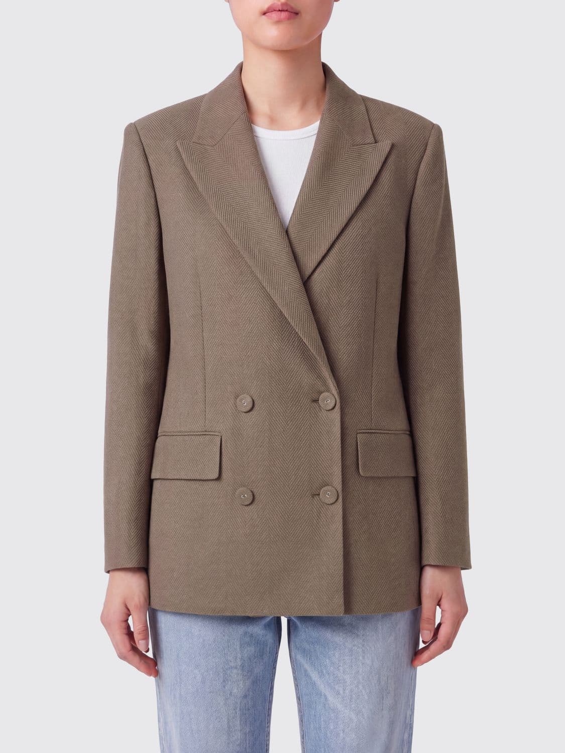 Golden Goose Double-Breasted Virgin Wool Blazer